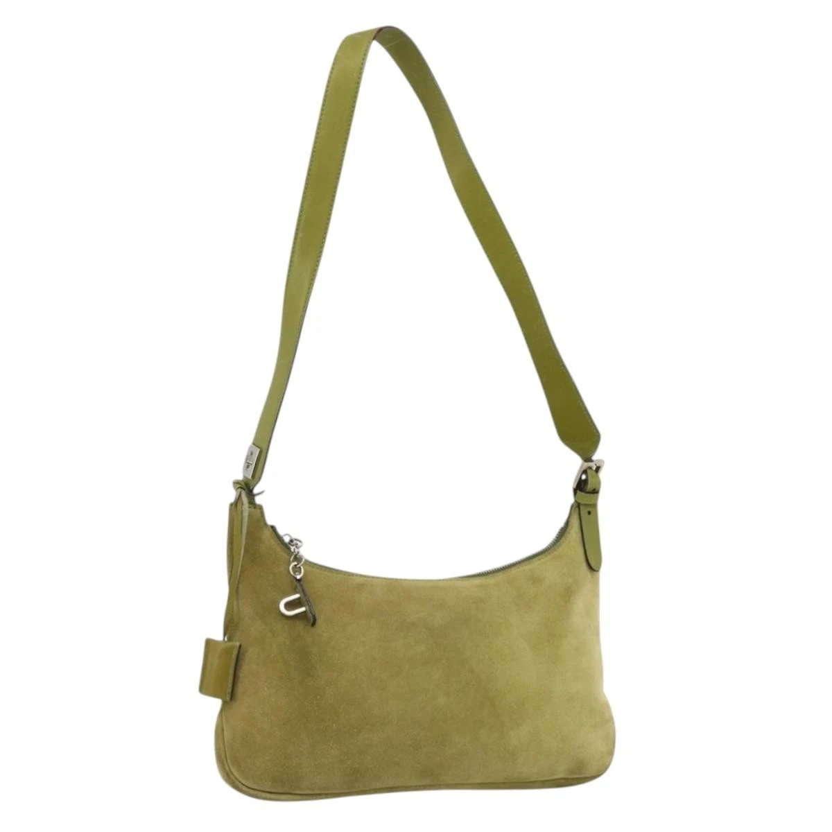 Bally Women's Suede Exterior Shoulder Bag Bags & Handbags for
