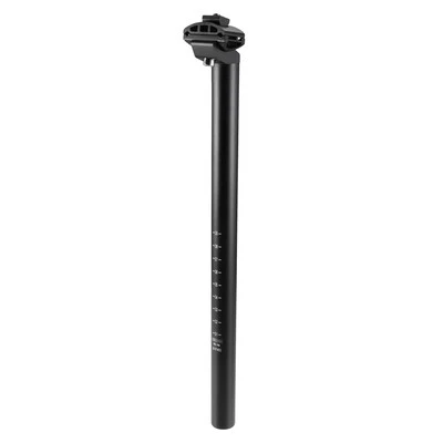 Tige De Selle De Vélo En Alliage D'aluminium Noir, Dimensions : 28,6X450Mm - Photo 1/4