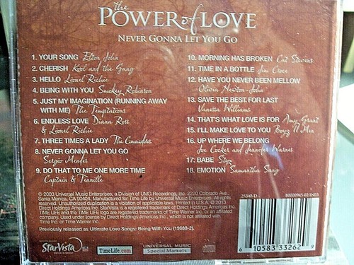 TIME LIFE MUSIC The Power of Love 8 cd - Picture 5 of 9