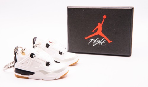 NIKE Jordan 4 MINI ZAPATILLA DE ENTRENAMIENTO LLAVERO CAJA BBALL Set de Regalo ¡ENVÍO AL REINO UNIDO! - Imagen 15 de 45