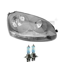 Scheinwerfer Links Grau H7/H7 FüR Vw Golf V 1K1 Jetta Iii 1K2 Inkl. Osram Lampen