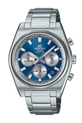 CASIO EDIFICE EFB-730DJ-2AJF Blue Dial Chronograph Sport Watch Men BOX NEW