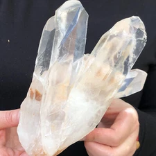 2.57LB  Natural Clear White Quartz Crystal Cluster Rough Healing Specimen