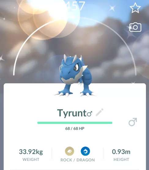 Pokémon GO > Pokémon Shiny