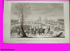 Gravur Schlacht Von Hohenlinden Geliefert Am 12. Frimaire Jahr 9 Durch Bovinet