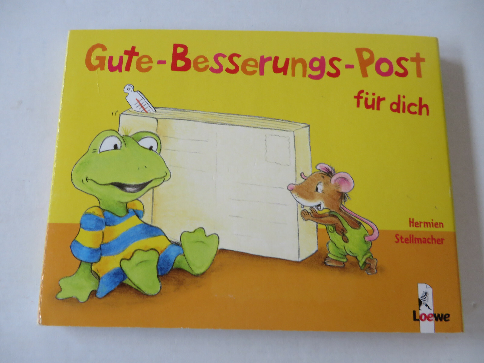 Buch Gute-Besserungs-Post für Dich Verse-Bilderbuch Kinder-Buch Lesebuch Post
