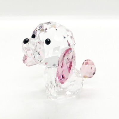 Swarovski Puppy Rosie The Poodle Crystal Figurine #5063331 No box