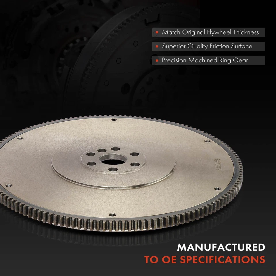 New Clutch Flywheel for Chevy S10 Cavalier Beretta Cadillac Buick Skyhawk Isuzu - Image 3 of 4