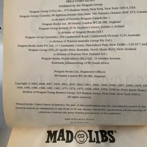 Mehr Best of Mad Libs 140+ Geschichten Wortspiel Spaß Familienaktivität PB Roger Price - Bild 2 von 3
