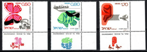 Israël - jeu protection de l'environnement timbre neuf 1975 Michel 656-658 - Photo 1/1