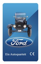 Auto Quartett im Großformat Ford