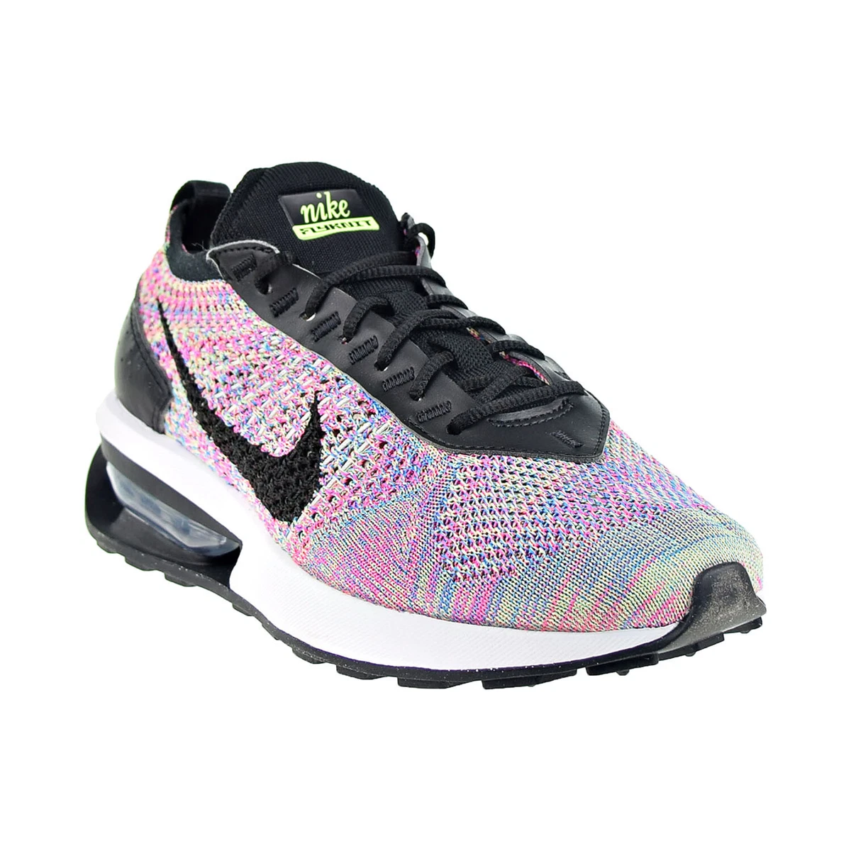 Nike Air Max Flyknit Racer Women s Shoes Ghost Green Black Pink Blast DM9073 300