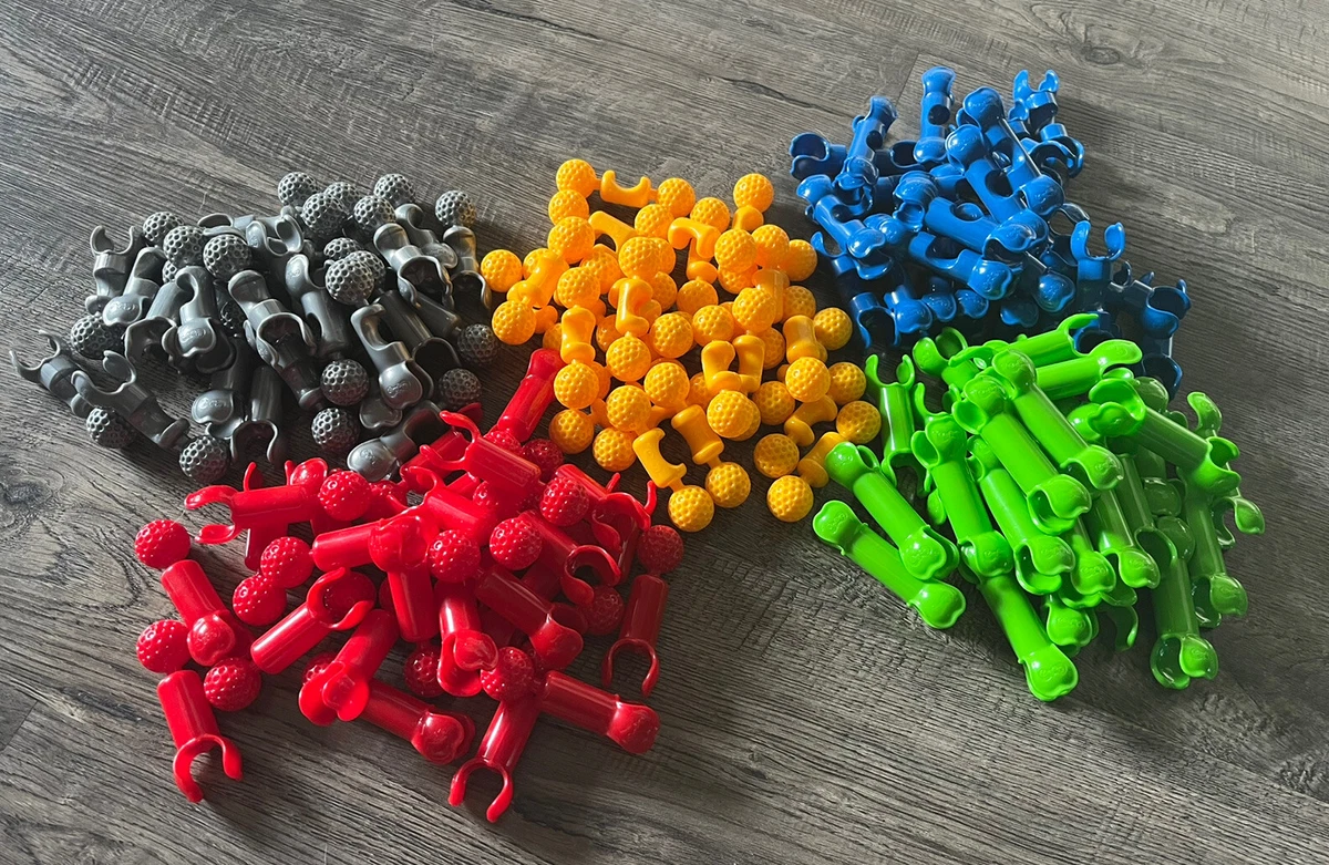 ZOOB Building 125 Pieces Set Moveable 3 D Snap Creative Modeling Unique Fun Toy