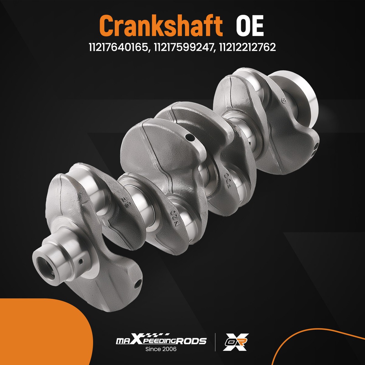 Engine Crankshaft & Connecting Rods & Bearings For BMW N20