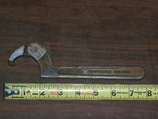 J.H.Williams Adjustable Spanner SuperWrench 1 1/4- 3"  No. 1472, USA made, Used