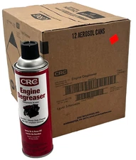 Case of 12 CRC 05025CA Heavy Duty Engine Degreaser 15oz Low VOC for All States