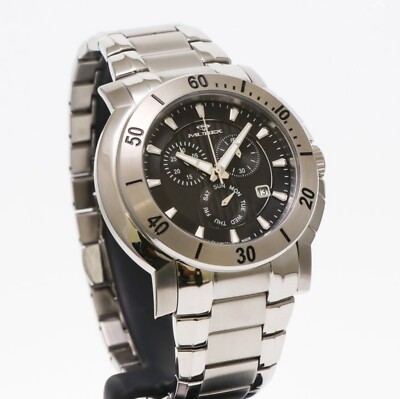 Murex   Swiss Chronograph Watch   Stainless Steel Quartz   48mm   5ATM   MUC578