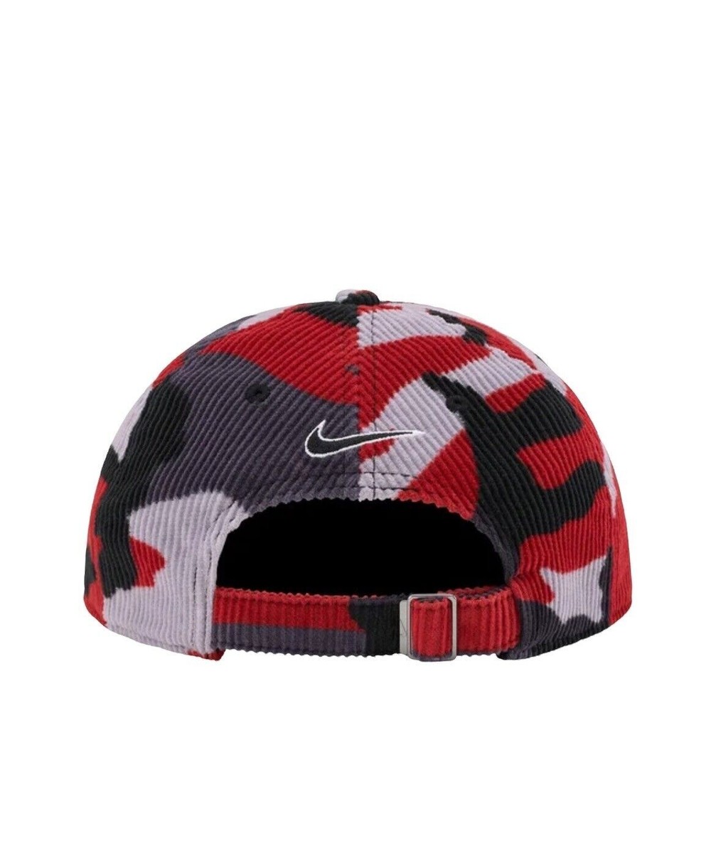 Supreme × Nike Corduroy Cap Black Supreme Nike Arc Corduroy 6 Panel Black Cap!!SS22!!BNWT!!100