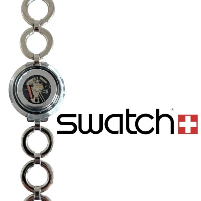 Mint Rare 1999 Swatch Pop CUFFOLINA Steel Links Bracelet 