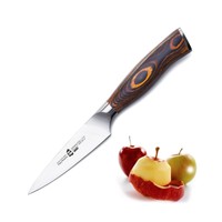 Paring Knife 4 - Tuo Cutlery Fiery Series - German Steel With Pakkawood Handle Paring Knife 4 - Tuo Cutlery Fiery Series - German Steel With Pakkawood Handle