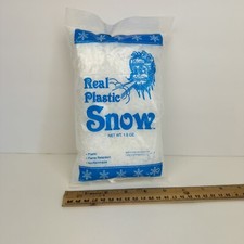 De Colección Departamento 56 Navidad Vacaciones Plástico Falso Nieve 1.5 OZ Bolsa Sellada Pueblo