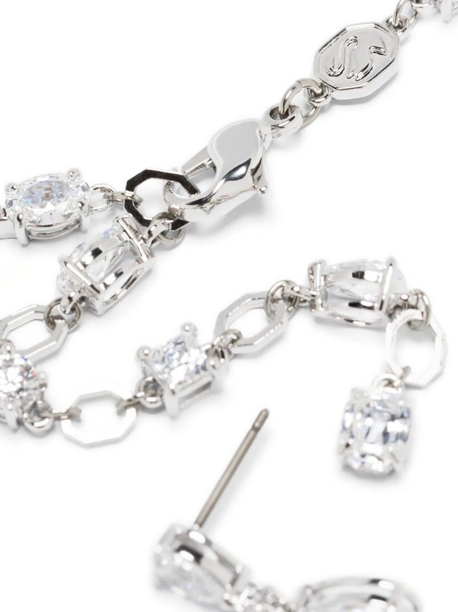 New SWAROVSKI 5674306 Mesmera Jewelry Set Necklace & Earrings