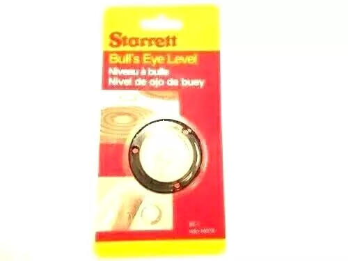 BE-1 BullsEye LEVEL Circular Round Shape Appliances Starrett 36078 - Image 2 of 2