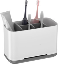 Detachable Toothbrush Stand Holder Toothpaste Stand Holder Bathroom Storage Box