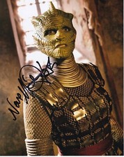 NEVE MCINTOSH signed autograph 20x25cm DOCTOR WHO in person autograph COA