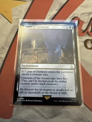 MTG - Cover of Darkness Assassins Creed #89