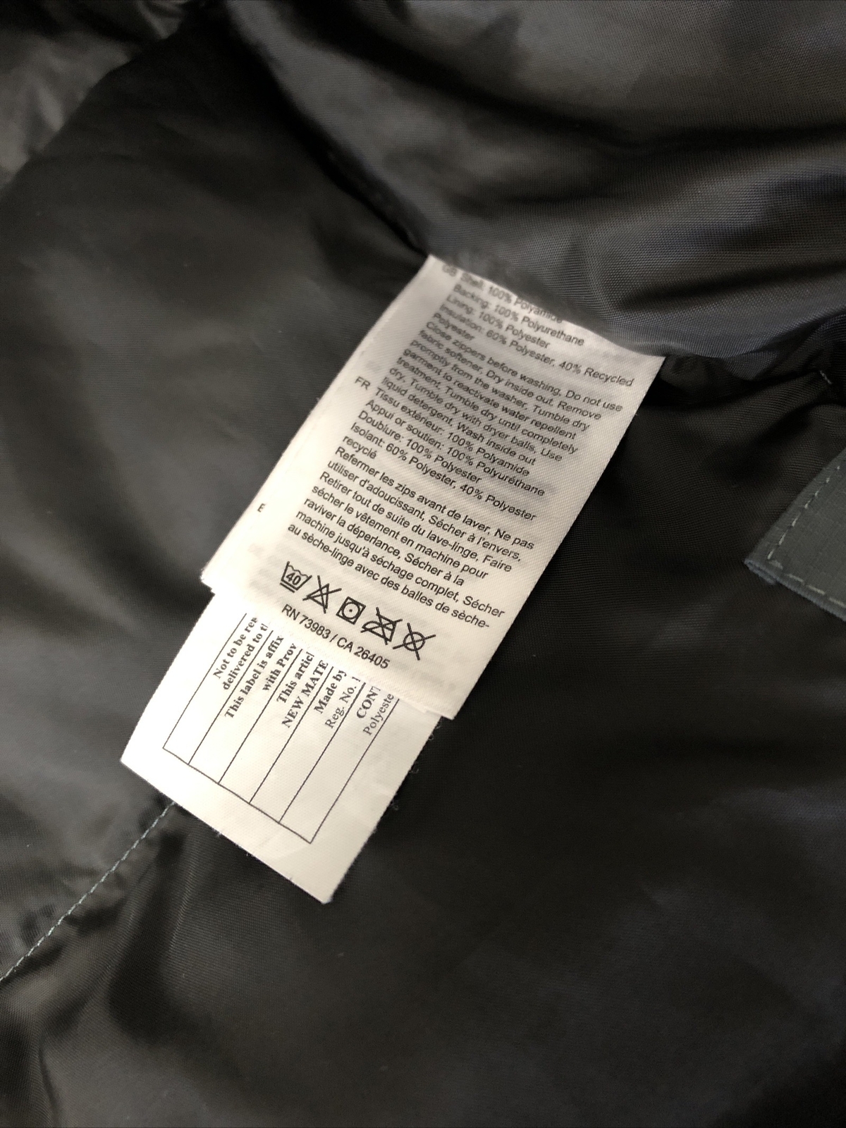 Helly Hansen Puffer Jacket Medium Gray Goretex 16… - image 6