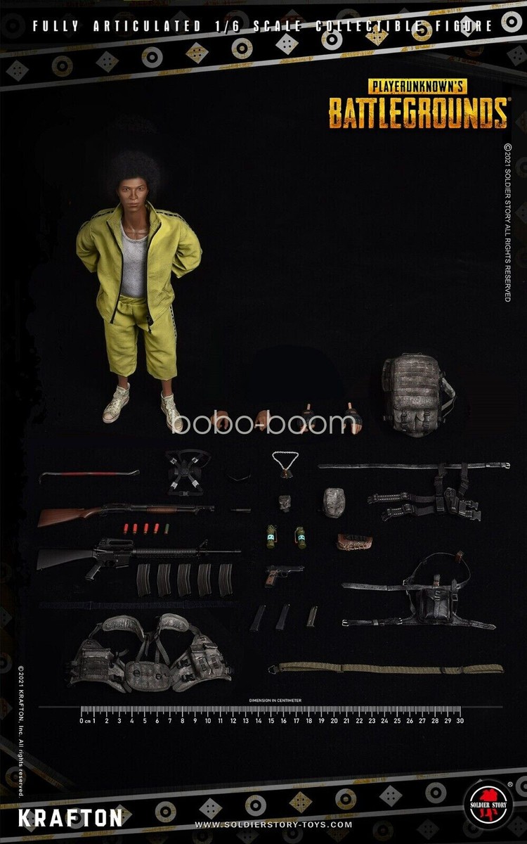 Soldier Story 1/6 PUBG Player Unknown’s In stock} New 1/6 SOLDIER STORY Player Unknown's