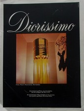 PUBLICITE  ADVERTISING   parfums  DIOR  diorissimo    ANNEE  1968   M977
