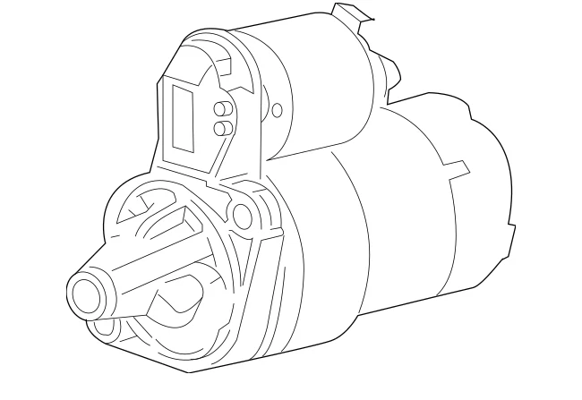 Стартер в сборе для 2004-2006 KIA Specrta / Spectra 5 автомобилей подлинный оригинальный - Изображение 4 из 4