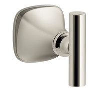 KOHLER Rill Vibrant Polished Nickel Single Wall Mount Towel Hook