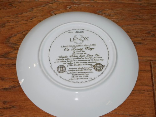 Angels of Grace+ Angelic Visions Plates LOT 6 Lenox Bradford Lena Liu Tadiello - Picture 13 of 15