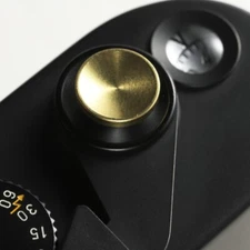 CAMERA SOFT SHUTTER RELEASE BUTTON 10MM BRASS 4 LEICA CANON NIKON / SRB-B