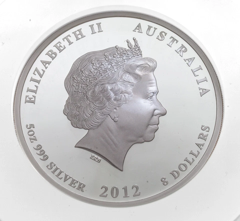 2012-P S$8 Australia Year of the Dragon NGC PF69 Ultra Cameo First 500 - Image 4 of 4