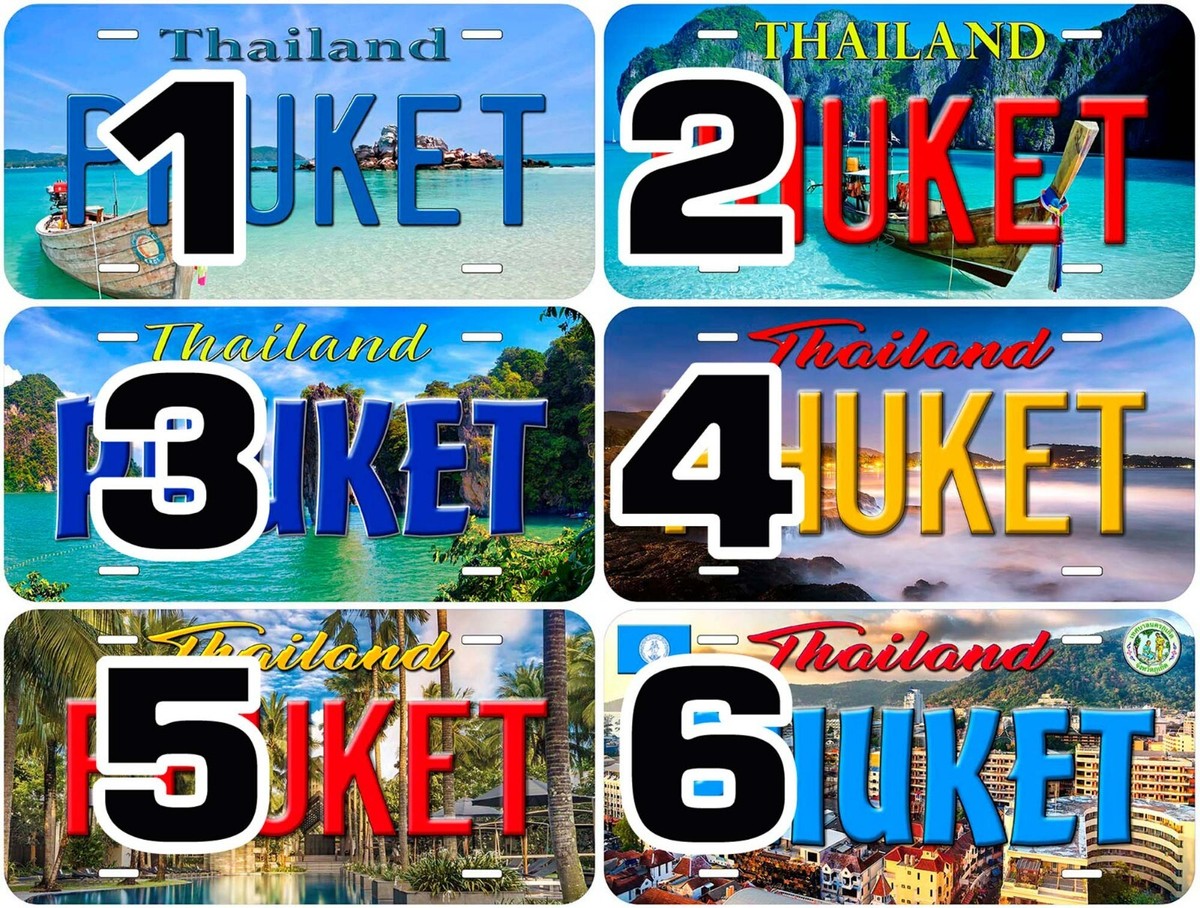 Phuket Thailand Aluminum Novelty Car License Plate | eBay