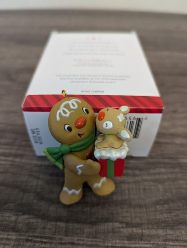 2014 Kisses For Kacey Hallmark Ornament Limited Edition open box - Imagen 2 de 3