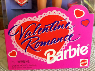 バービー Valentine Romance Barbie ペンダント付 Barbie,