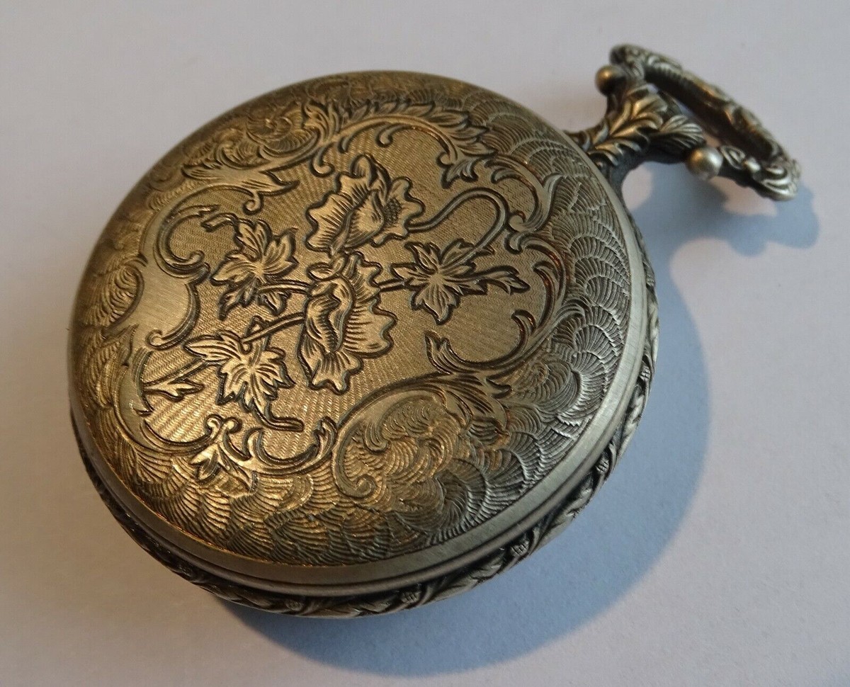 Montre De Poche (gousset) Chronomètre Boîtier Métal - Occasion Vintage Sans Marque