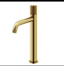 Vigo VG03031MG Apollo Single Hole Vessel Bathroom Faucet in Matte Brushed Gold