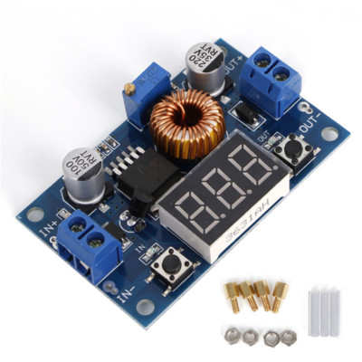 5A 75W XL4015 DC-DC Converter Adjustable Step-Down Module 4.0-38V to 1.25V-36V