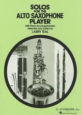 Solos for the Alto Saxophone Player by Larry Teal (English) Paperback Book