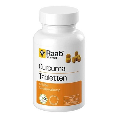 Raab Vitalfood Curcuma Bio Tabletten · 300 St · PZN 19304323