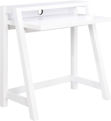 Sleek Newport Lilly White Desk - Modern Design for Home Office or Study