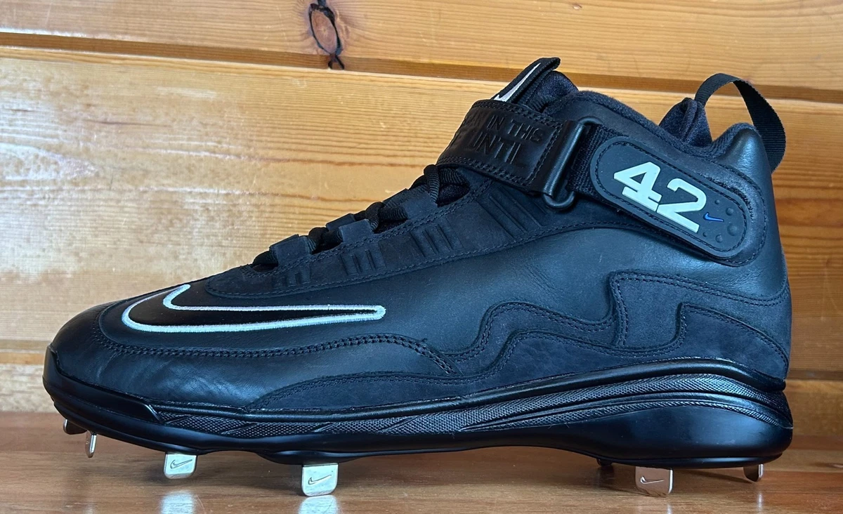 Nike Air Griffey 1 Jackie Robinson Baseball Cleats Black DC9980-001 Size 14 Air Griffey Max 1  main image 3