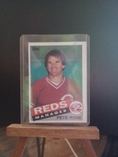 1985 Topps - #600 Pete Rose NM MLB All Star Future HOF? Cincinnati Reds 