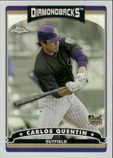 2006 Topps Chrome - Rookie Logos Carlos Quentin #CRC29 Refractor /25
